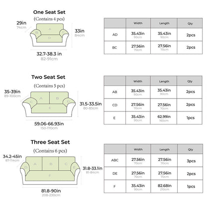 Cotton Plaid Anti-scratch Couch Cover